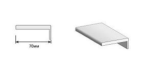 Наличник Т Тип-0 для дверей Браво, Без отделки